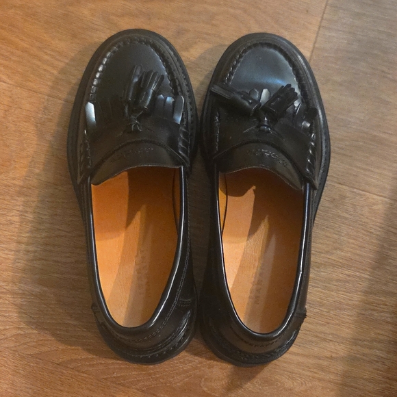 ISABEL MARANT Frezza Glossed-Leather Loafers With Tassels - Picture 2 of 3